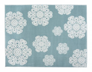 acryl sz�nyeg - t�rk�z mandala nagy t�rk�z mandala nagy